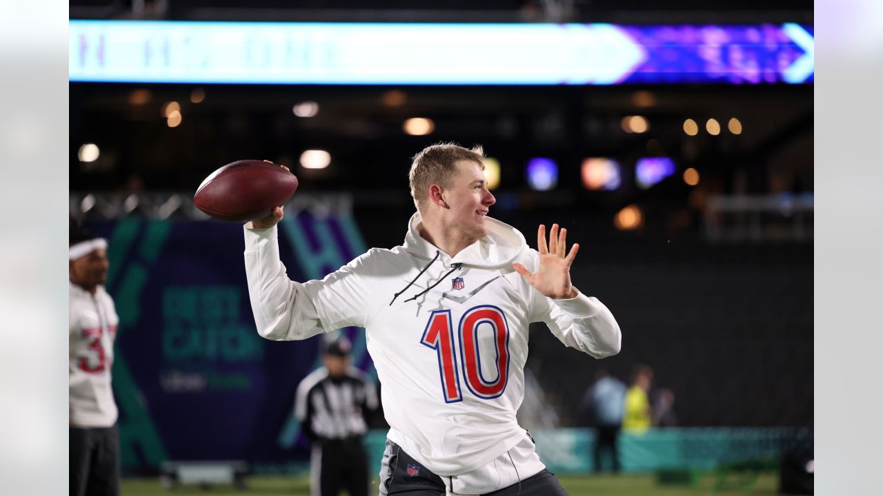 Mac Jones at Pro Bowl Skills Showdown