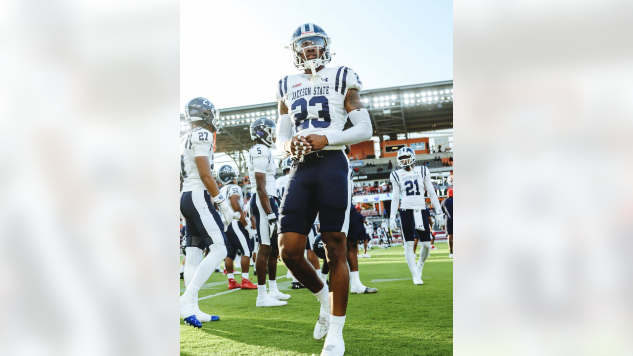 Jackson State football's Isaiah Bolden visits Patriots for NFL Draft