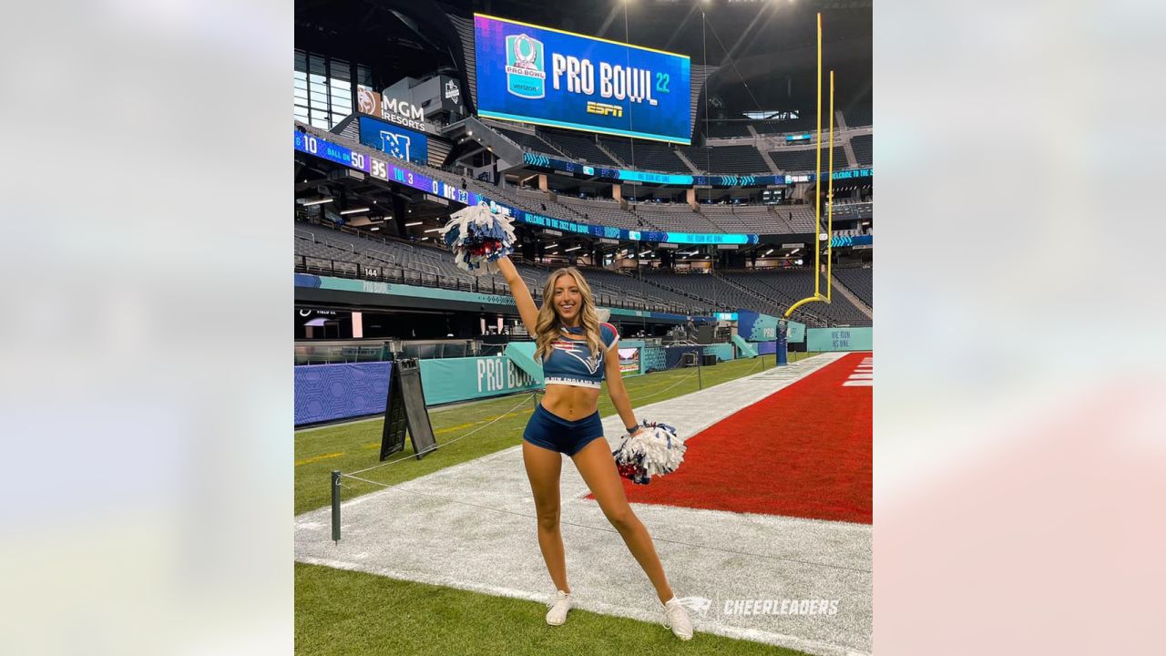 Patriots Cheerleaders on X: Congrats to 5th year Vet, Julia, who will be  representing the squad and the @Patriots at the 2022 Pro Bowl in Las Vegas!   / X