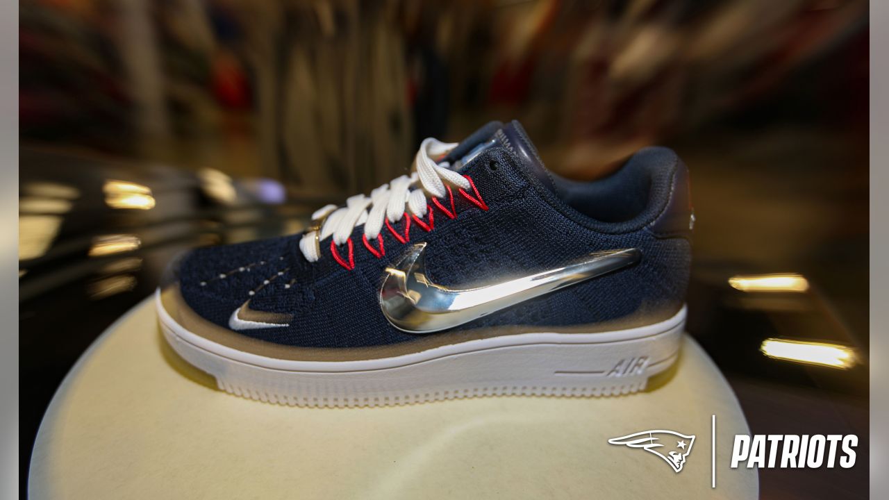Photos: Patriots Nike Air Force 1 Sneaker