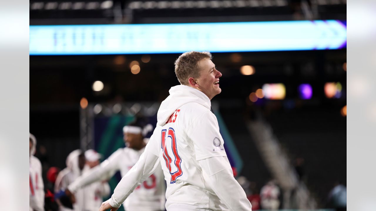 Mac Jones at Pro Bowl Skills Showdown