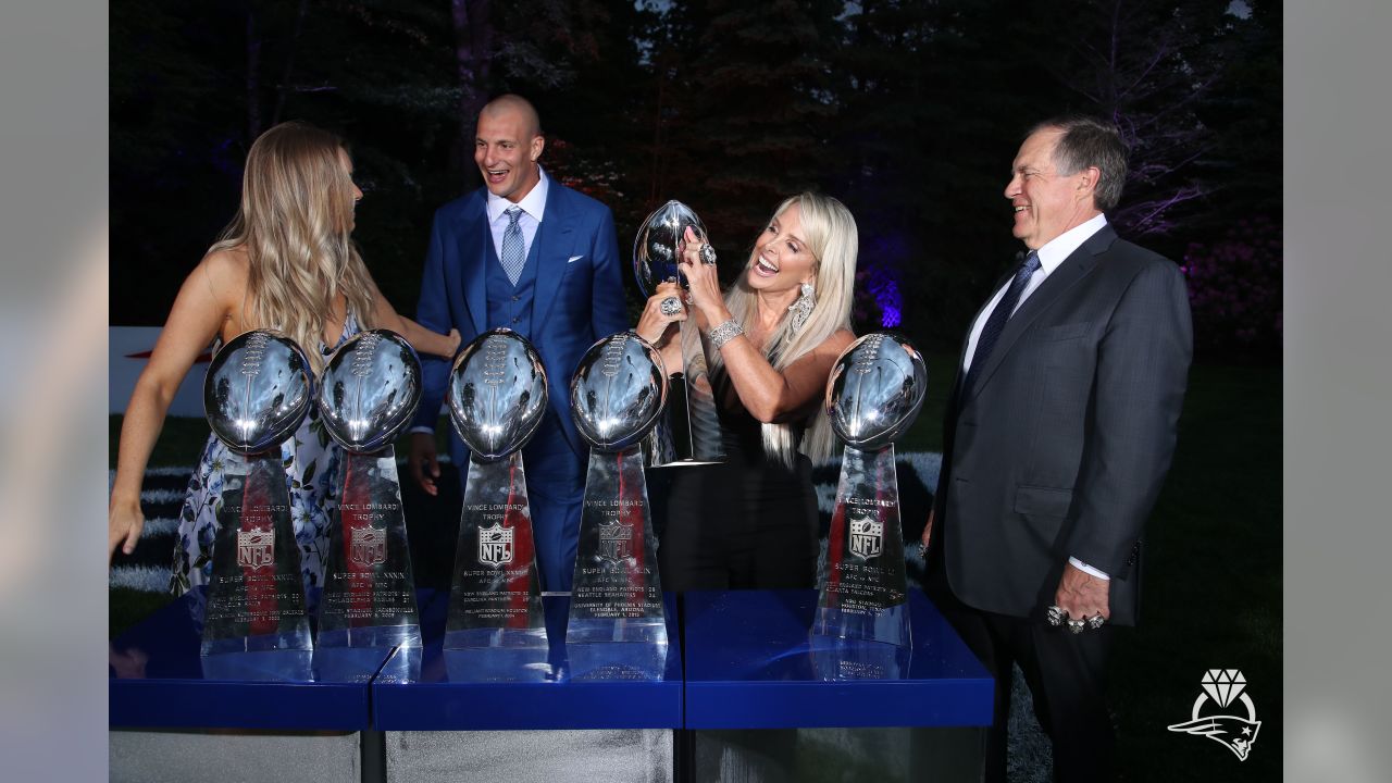 Patriots arrive for Super Bowl LIII Ring Ceremony presented by Encore