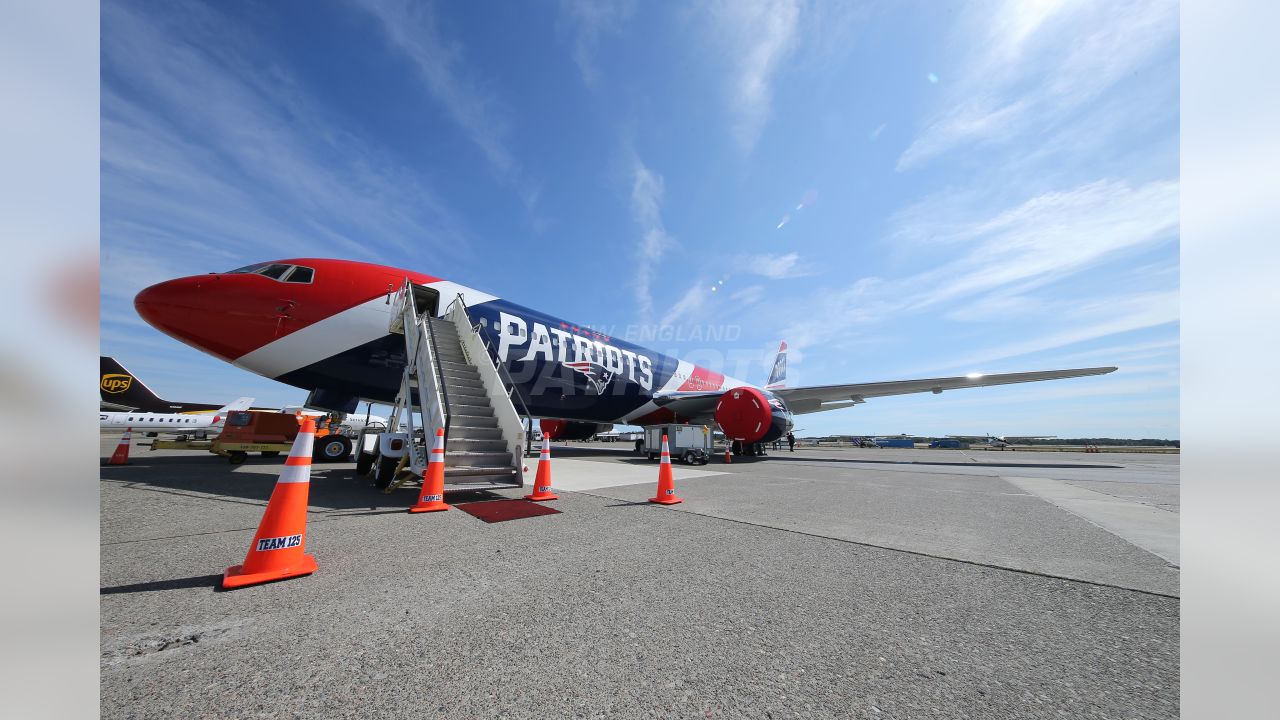 Aboard Patriots Plane With Providence Basketball Team To