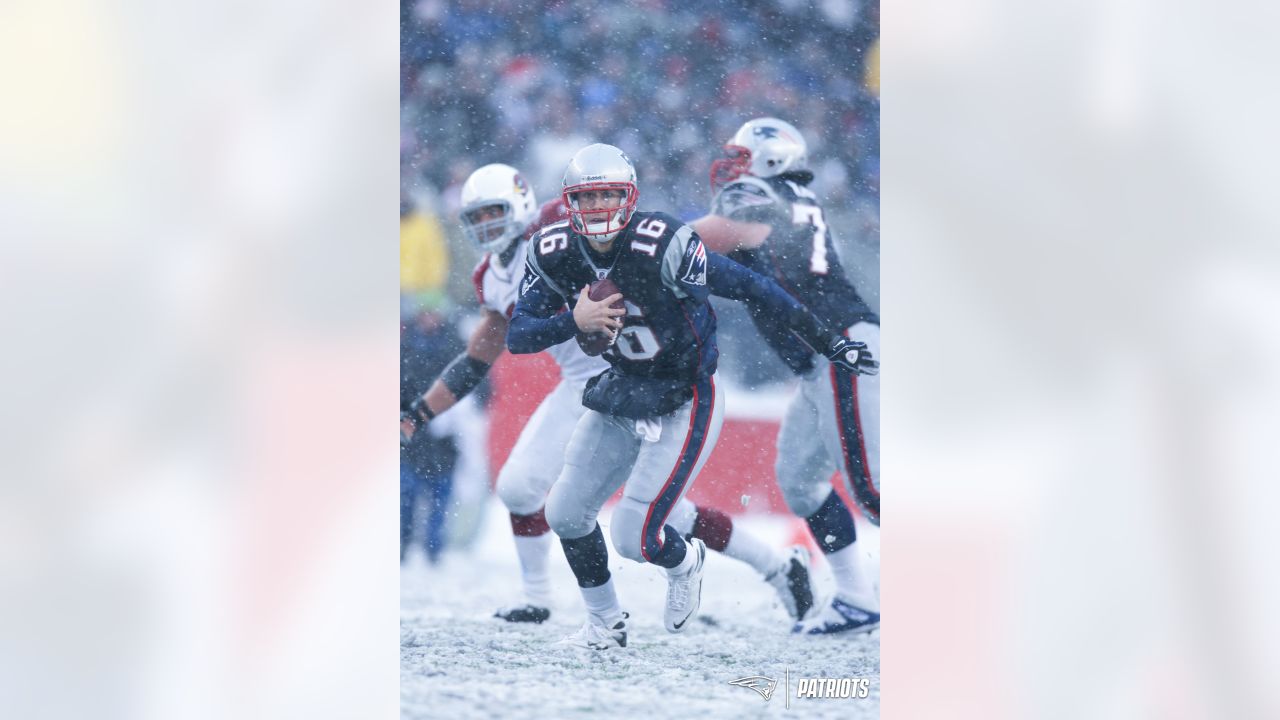 Throwback Photos: Patriots vs. Cardinals in the snow, presented by Empower