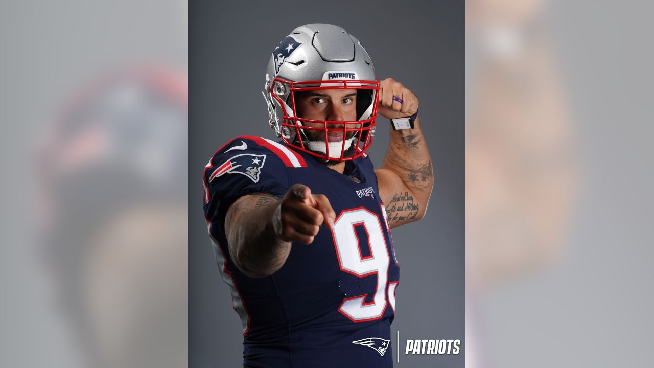 Photos: First look at Patriots in new uniforms, presented by Paycom