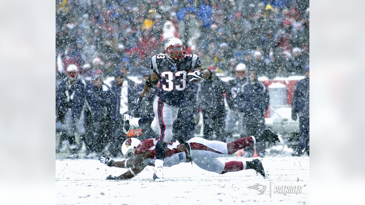 Throwback Photos: Patriots vs. Cardinals in the snow, presented by Empower