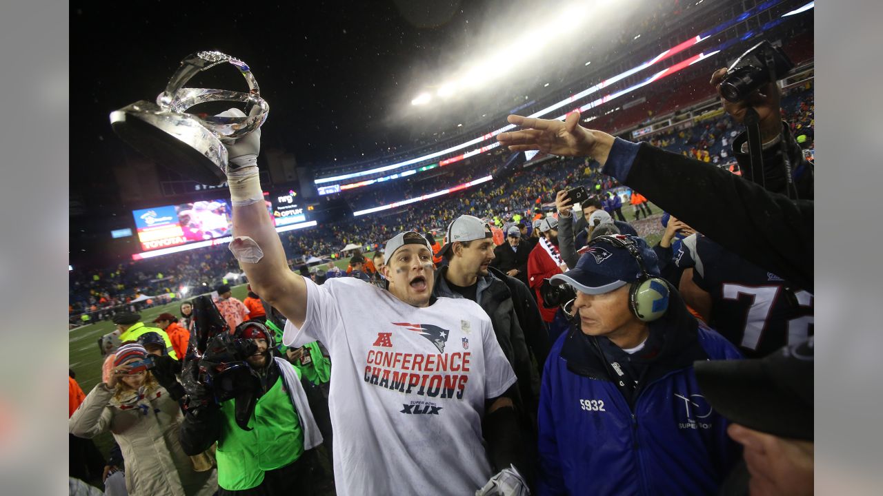 Bengals AFC Championship Trophy Presentation 