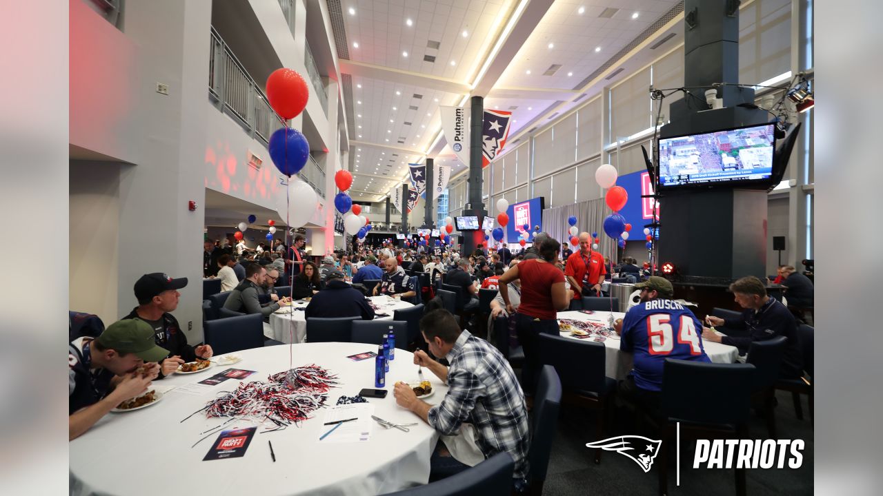 Patriots Draft Party in photos