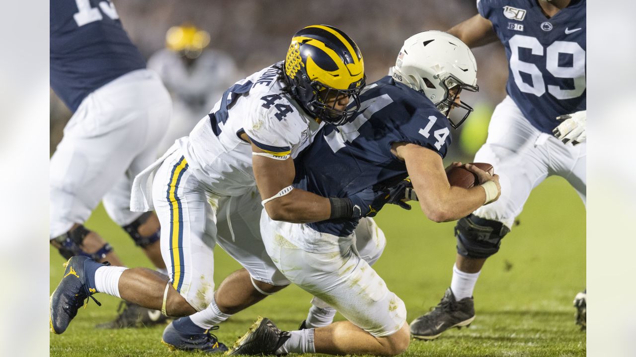 Patriots select another Michigan defender in Cameron McGrone