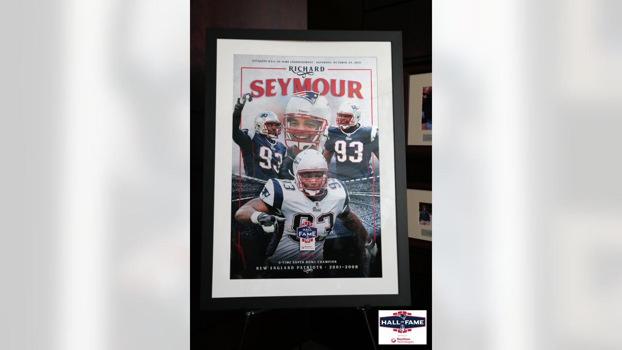 Pro Football Hall of Famer Richard Seymour still an inspiration to the  Patriots - Pats Pulpit