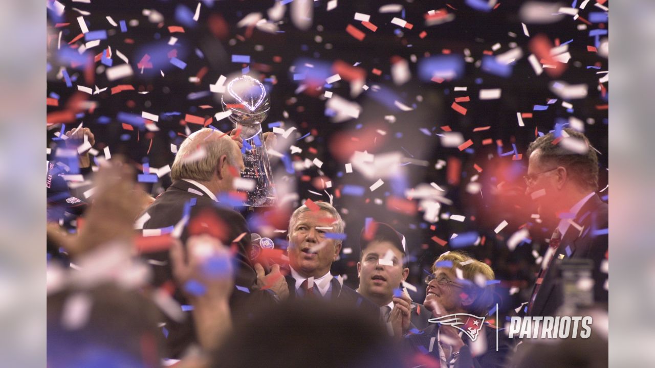 Through the Years: Tom Brady, Bill Belichick and Robert Kraft celebrate SIX Super  Bowl Championships