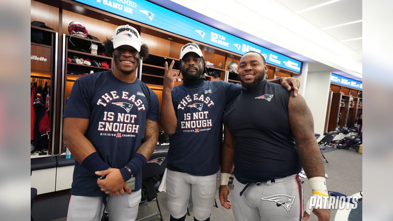 Photos: Patriots celebrate as 2019 AFC East Division Champs