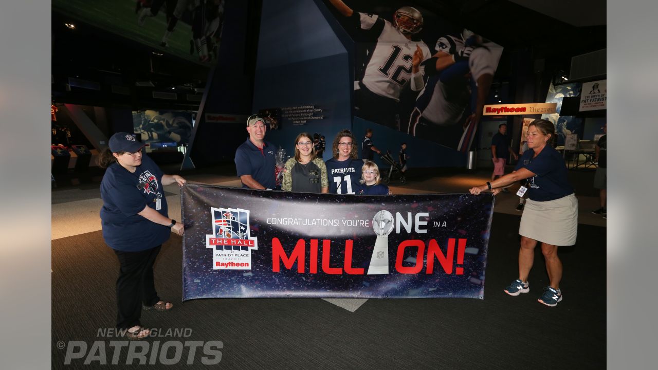 New England Patriots - The 617 Boston Strong Patriots jersey is now on  display at The Hall at Patriot Place presented by Raytheon.