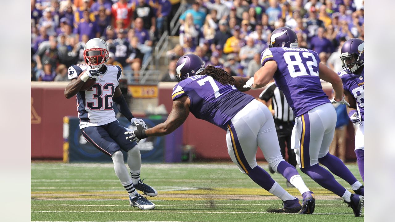 Devin McCourty of the New England Patriots celebrates an interception  News Photo - Getty Images