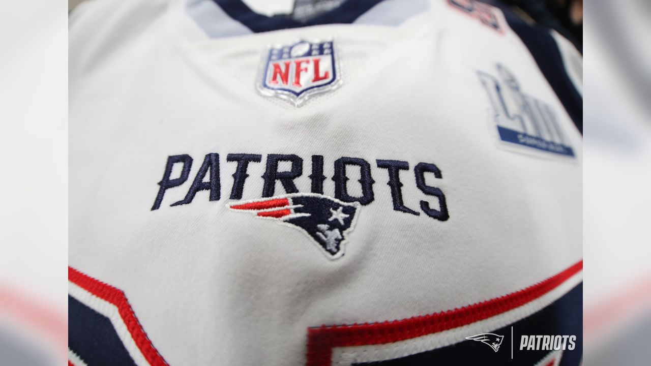 Sneak Peek: Patriots Super Bowl LIII Jerseys