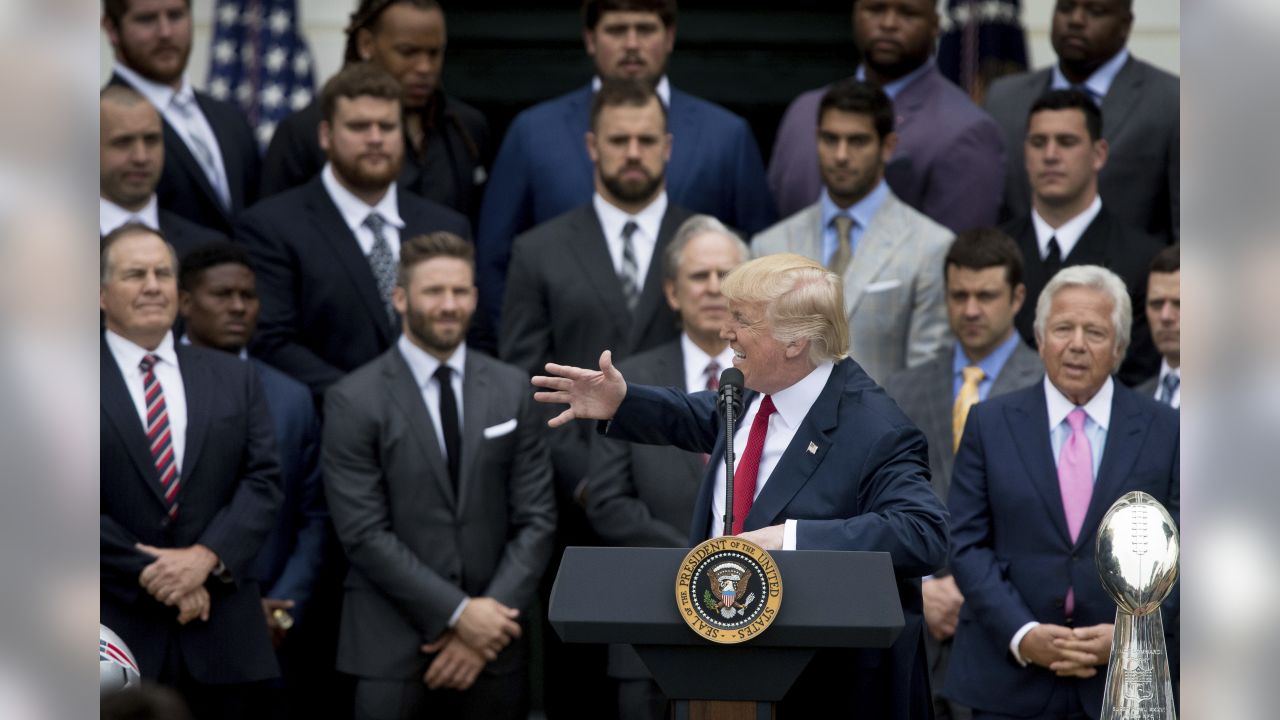 Patriots honored at White House as Super Bowl LI Champions