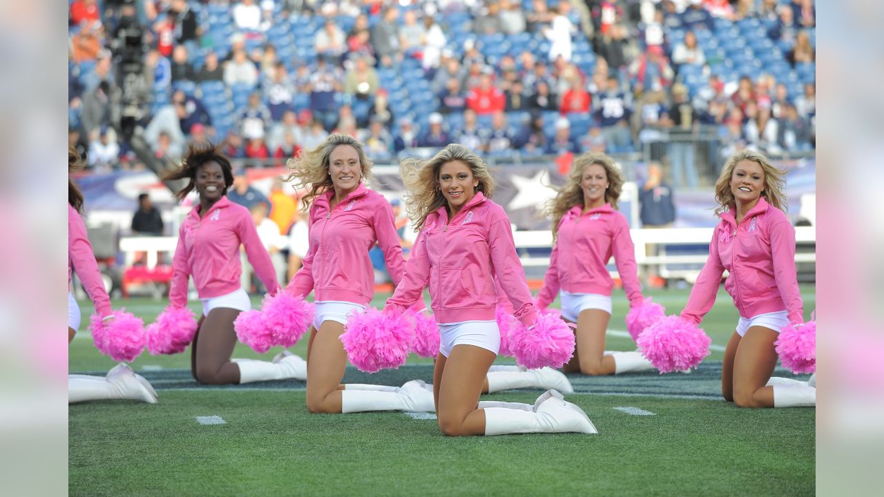 Photos: NFL cheerleaders wear pink for Breast Cancer Awareness Mo