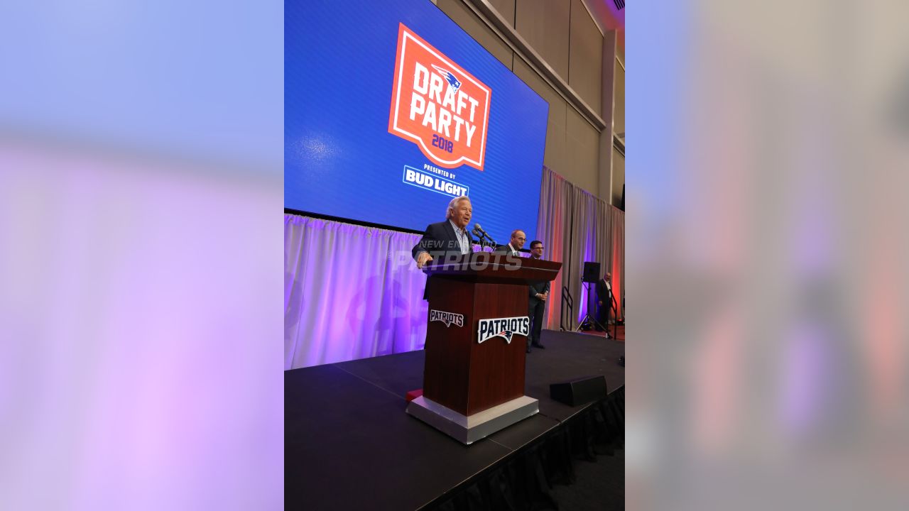 Patriots Draft Party in photos