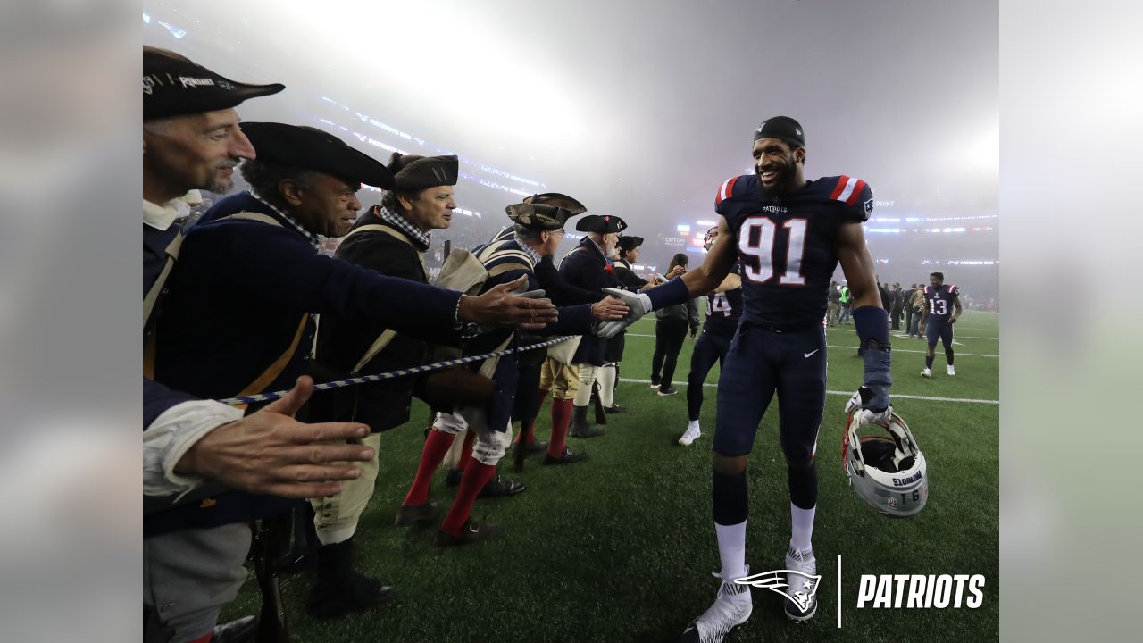 Photos: Patriots In Alternate Jerseys