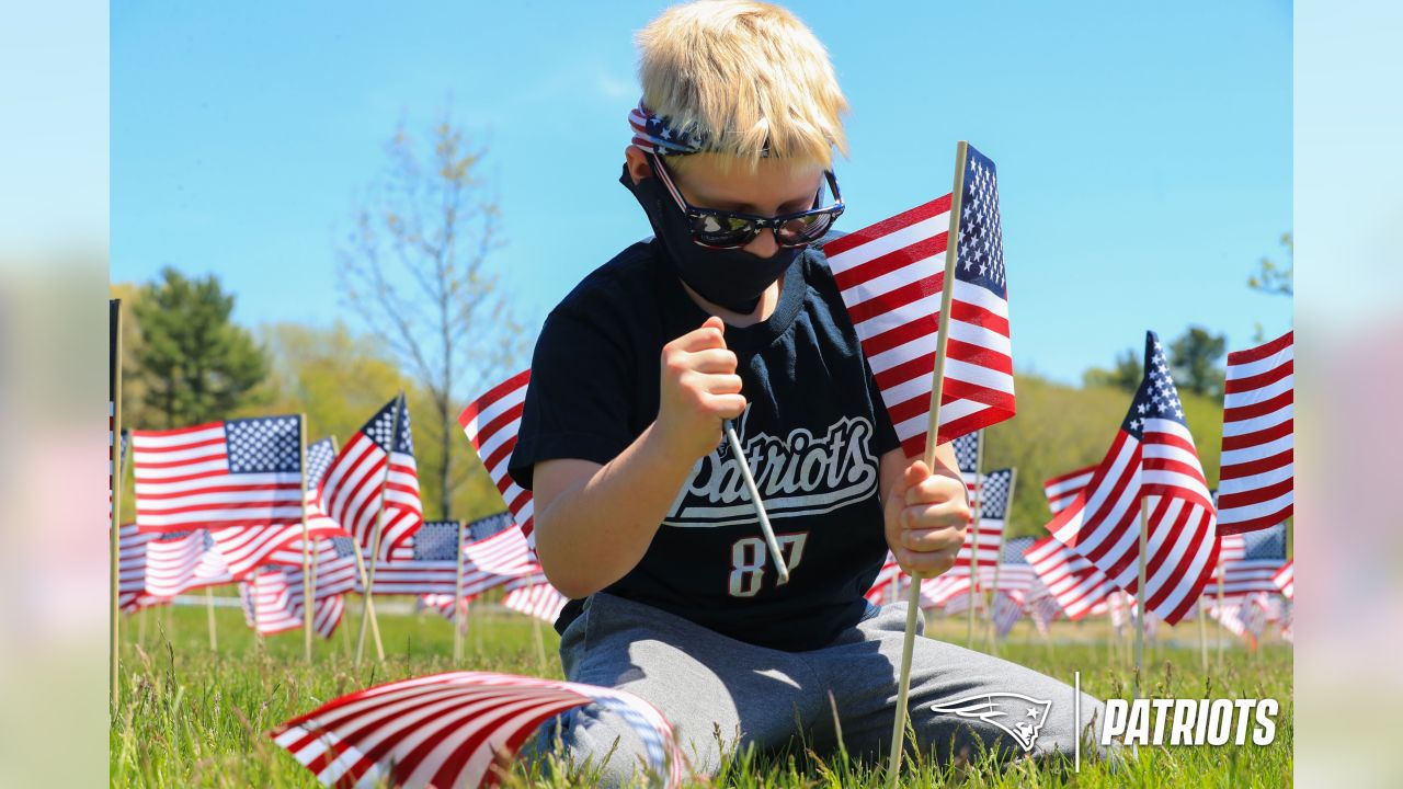 Patriots, Revolution plan flag garden to honor veterans