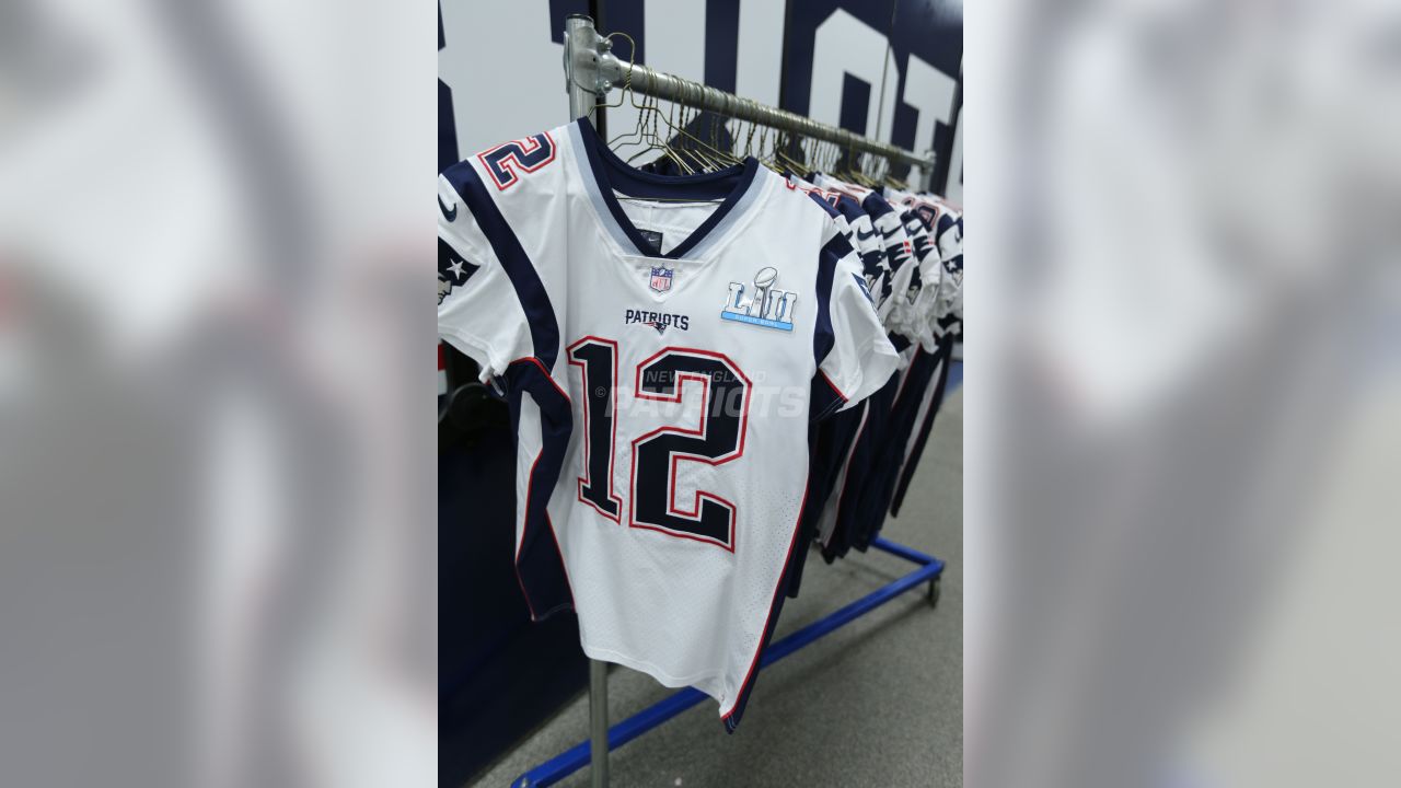 Sneak Peek: Patriots Super Bowl LIII Jerseys