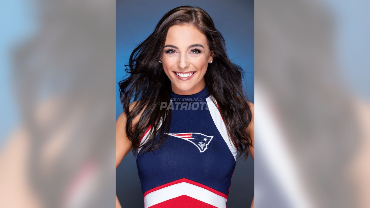 Patriots Life New England Patriots Messy Bun Girl With Headband