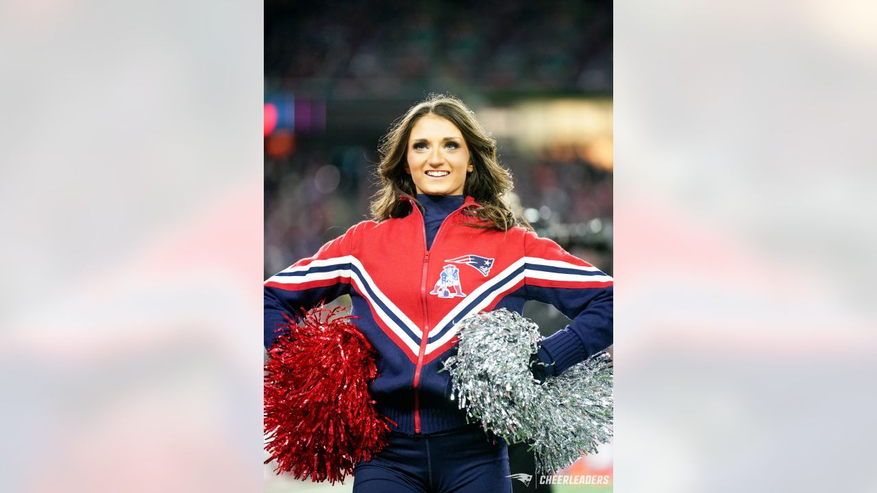 Cheerleaders Perform During Patriots - Bills Game