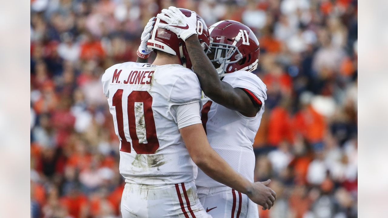 Photos: Patriots first round pick Mac Jones in action