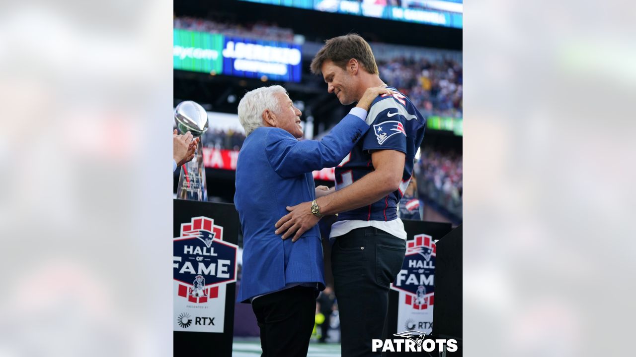 Patriots will induct Tom Brady into team Hall of Fame on 6/12/24