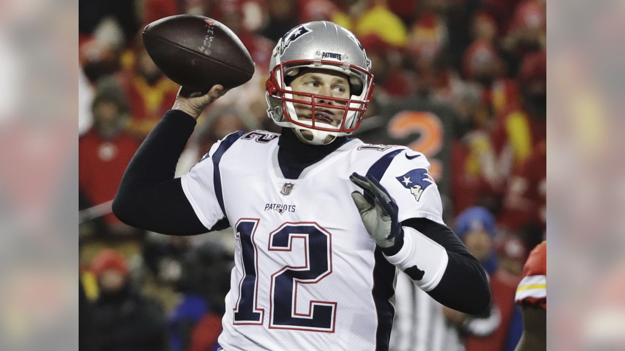 New England Patriots beat Kansas City Chiefs AFC Championship 2019 Images