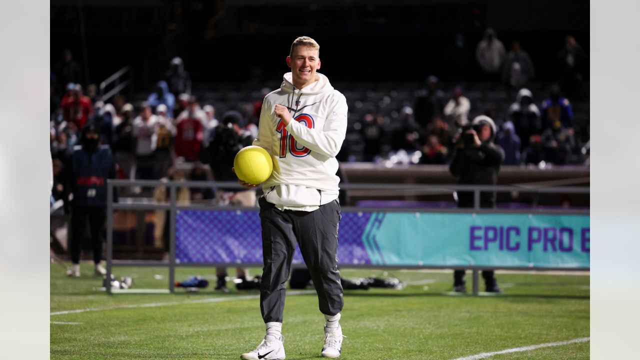 Mac Jones at Pro Bowl Skills Showdown