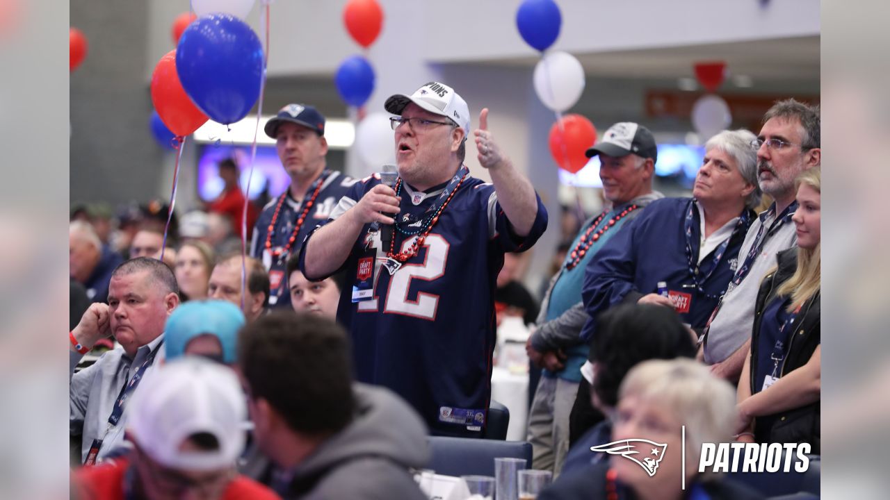 Patriots Draft Party in photos