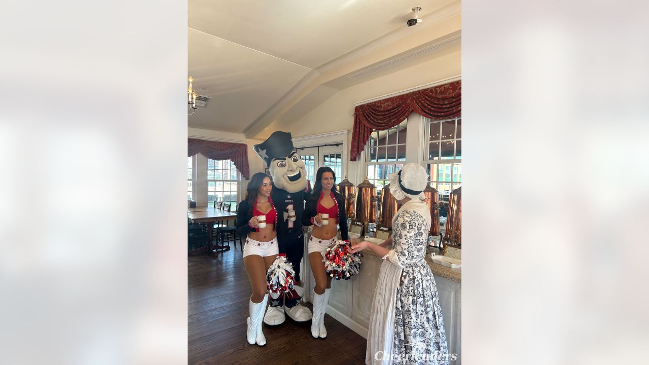 Pat Patriot is celebrating National - New England Patriots