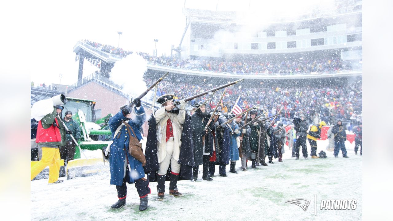 Throwback Photos: Patriots vs. Cardinals in the snow, presented by Empower