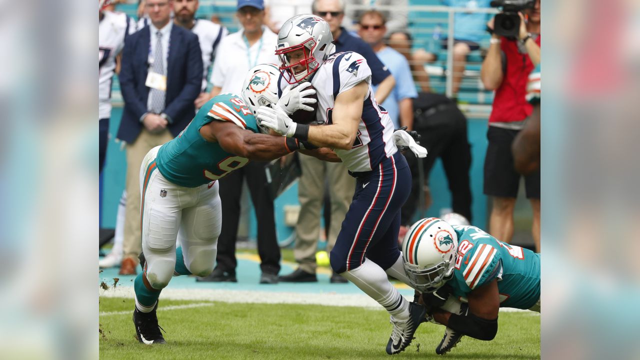 New England's Fake Punt Play Sets Up Rex Burkhead's Strong TD Run!, Dolphins vs. Pats