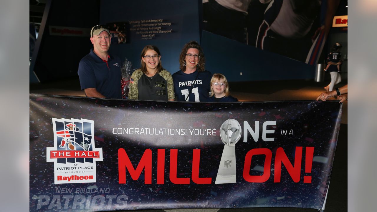 New England Patriots - The 617 Boston Strong Patriots jersey is now on  display at The Hall at Patriot Place presented by Raytheon.