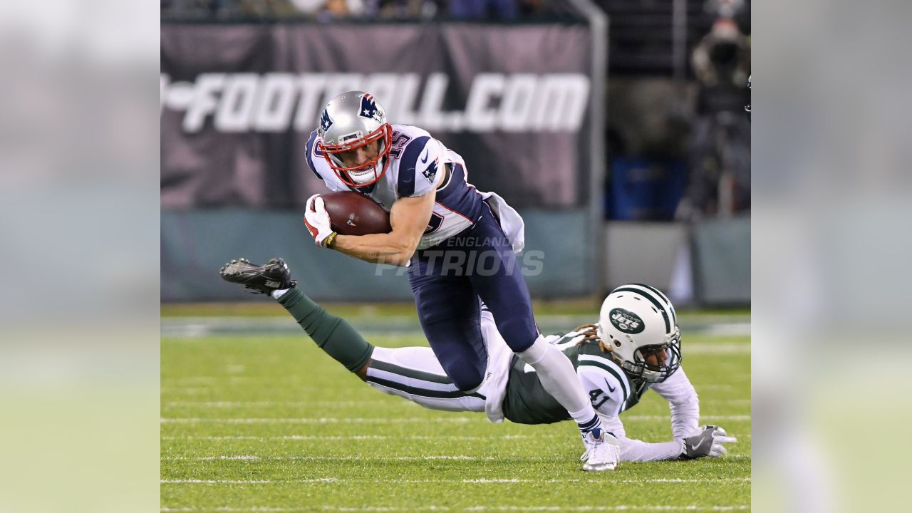 New England Patriots wide receiver Chris Hogan (15) during Monday Night  Football against the Buffalo Bills, October 29, 2018, in Orchard Park, NY.  (AP Photo/Chris Cecere Stock Photo - Alamy