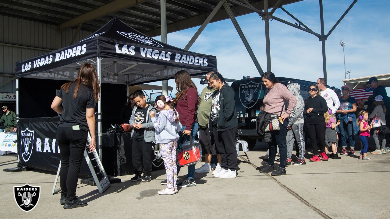 USAA Salute to Service: Las Vegas Raiders > Nellis Air Force Base > Article  Display