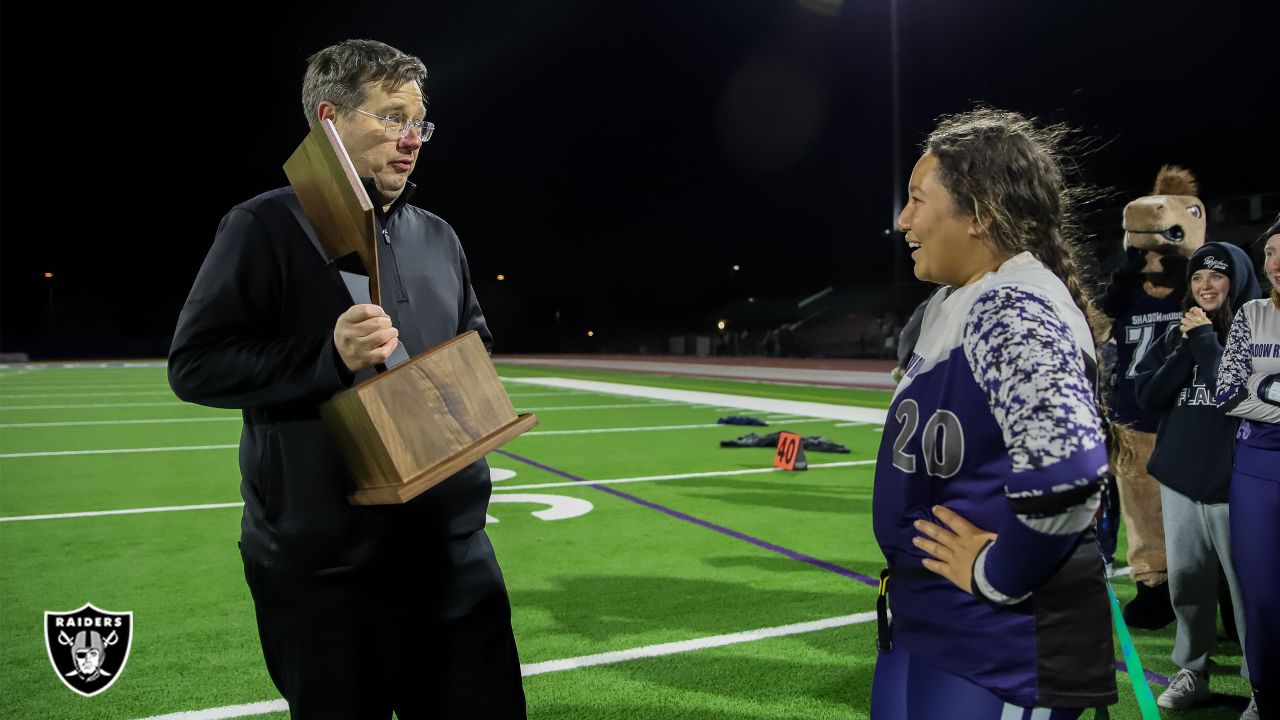 Raiders Coach Tochito Flag Football Championship