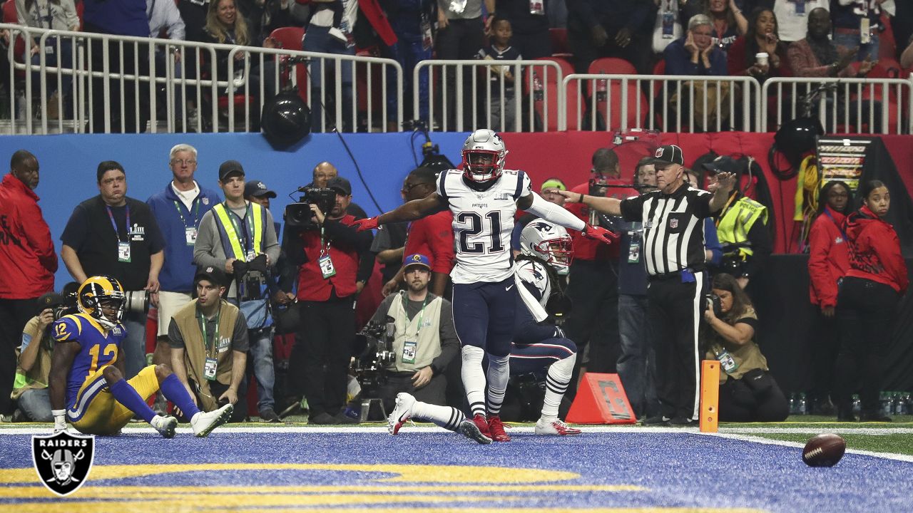 Las Vegas Raiders safety Duron Harmon (30) runs during an NFL football game  against the Los Angeles Rams, Thursday, Dec. 8, 2022, in Inglewood, Calif.  (AP Photo/Kyusung Gong Stock Photo - Alamy