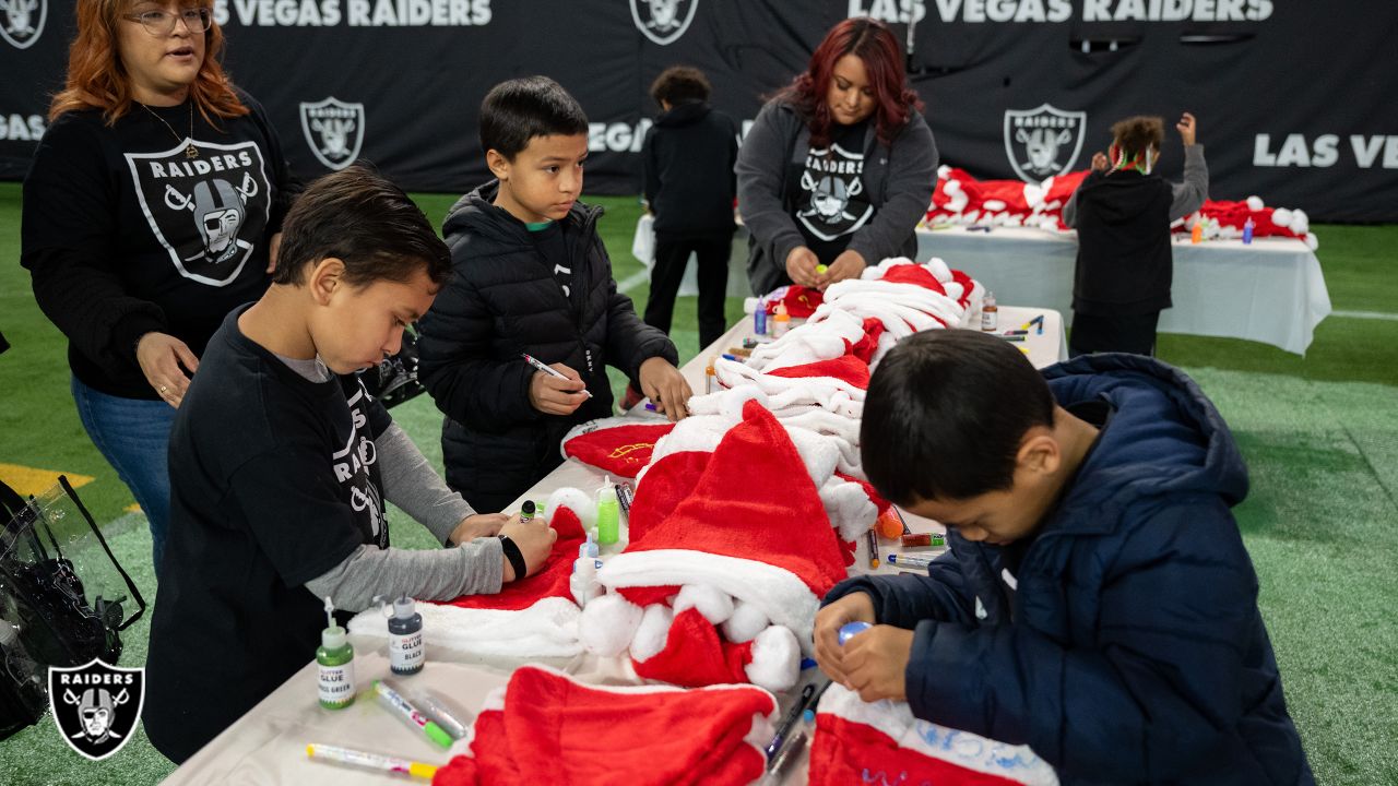 Photos: Youth Holiday Party at Allegiant Stadium