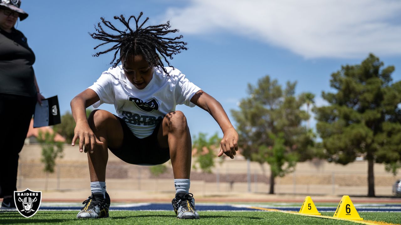 Photos: Raiders hold Youth Football Combine