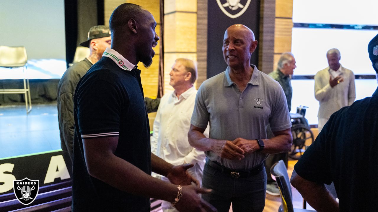 Raiders history reunites at Allegiant Stadium for largest Silver and Black  alumni gathering