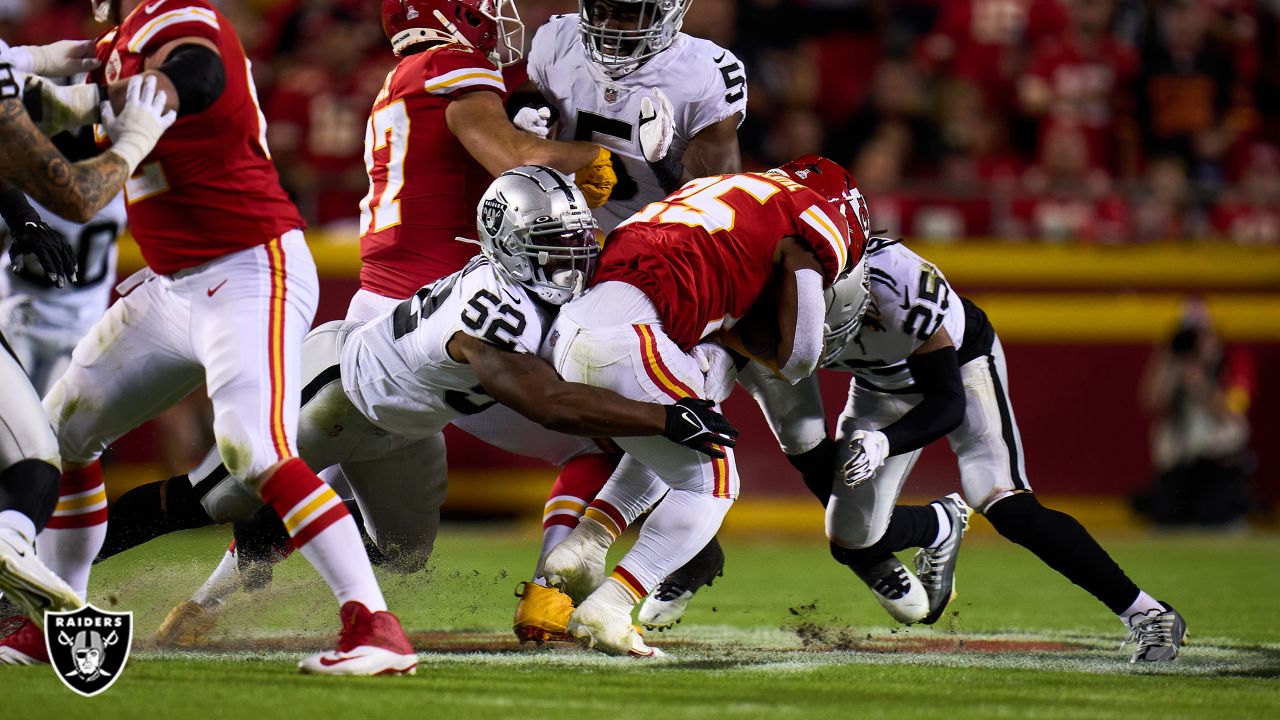 AFC inside linebacker Denzel Perryman of the Las Vegas Raiders (52