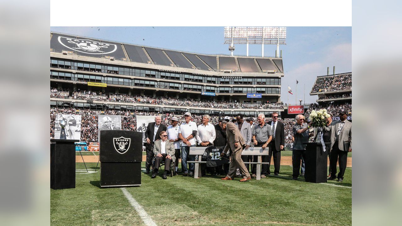 Ken Stabler Honored Before Raiders' Home Opener