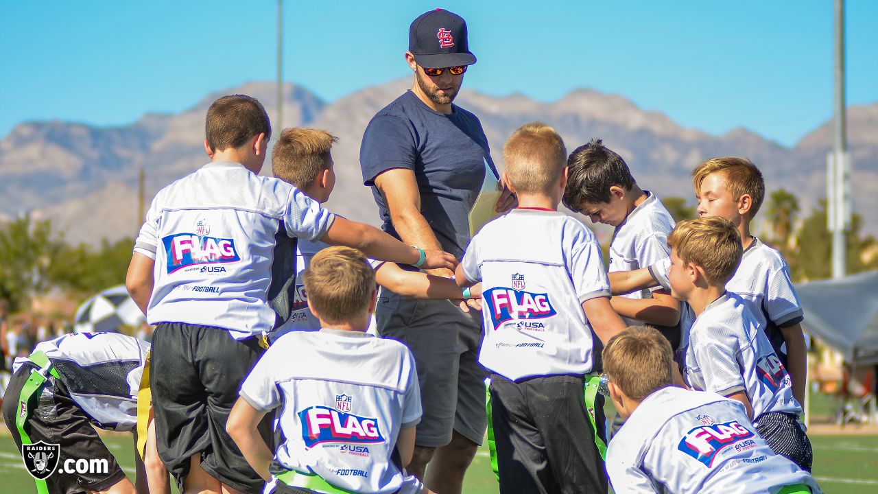 Watch: Raiders host NFL FLAG Football Regional Tournament