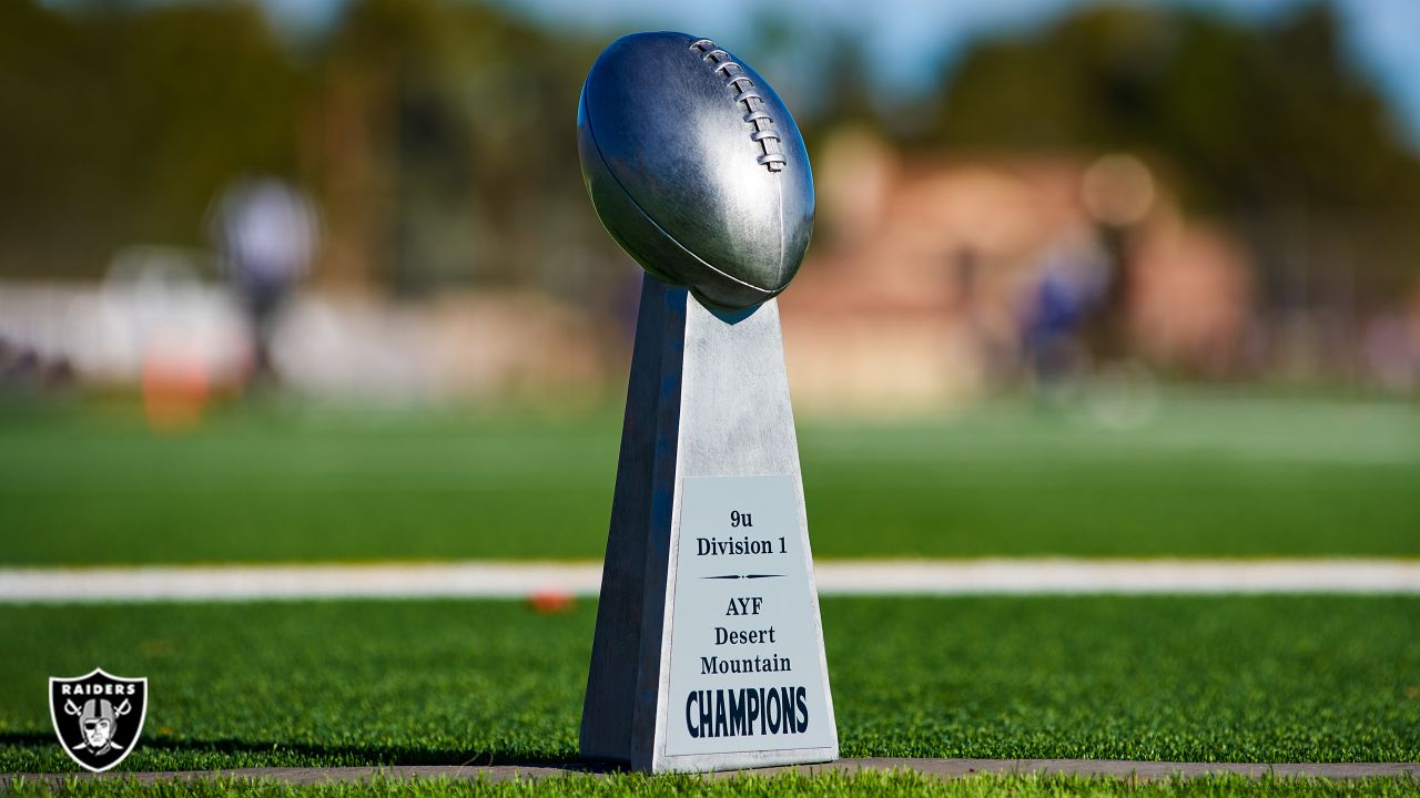 Photos: Raiders and the Raiderettes support Las Vegas youth football  championship