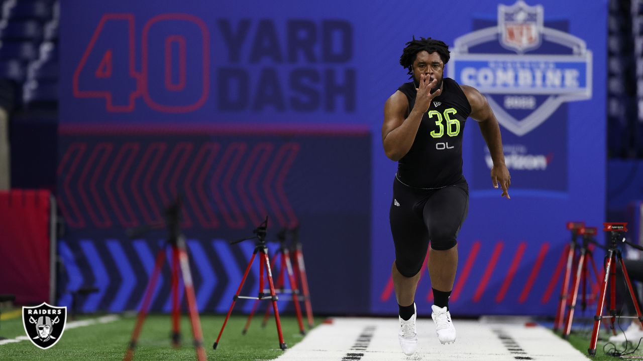 Raiders select G Dylan Parham with the 90th pick of the 2022 NFL Draft