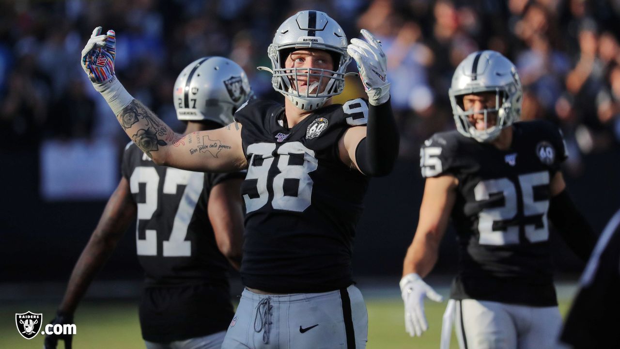 Best images of Raiders DE Maxx Crosby during NFL career