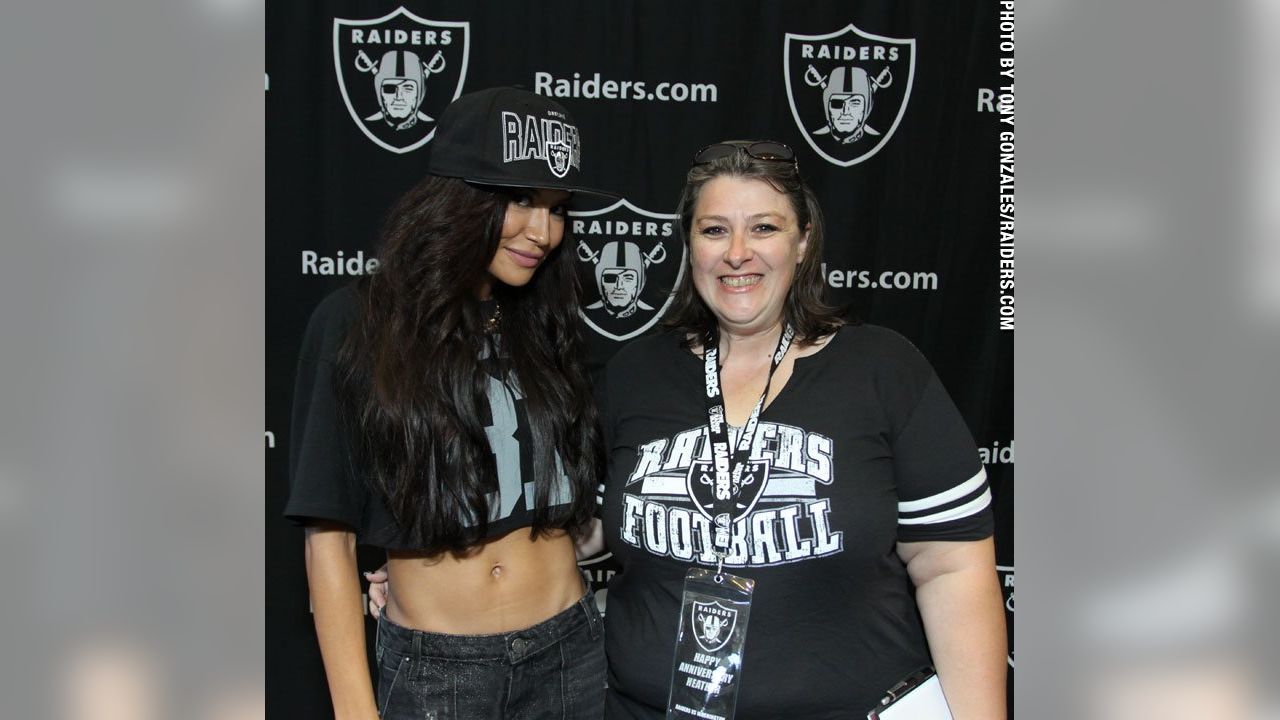 Naya Rivera Team ミ☆ on X: Naya at the Raiders game today    / X